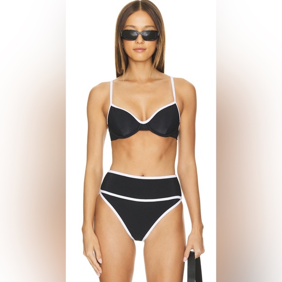 Beach Riot Other - NWT Beach Riot Kori Bikini Top & Carlotta Colorblock Bikini Bottoms size Medium